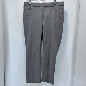Banana Republic Size 10P Sloan Pant Houndstooth Gingham Micro Check‎ Trouser